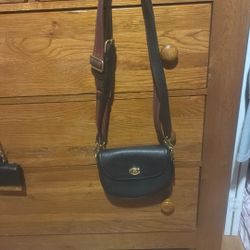 Coach W/ Two Straps Crossbody 