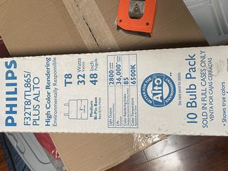 Phillips T8 32 Watt 48 Inch Plus Alto (6x)