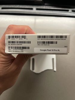 Google pixel 10 pro XL 256gb