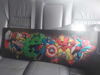 Picture of superheroes