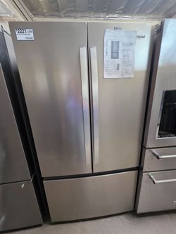WHIRLPOOL FRENCH DOOR STAINLESS STEEL REFRIGERATOR
