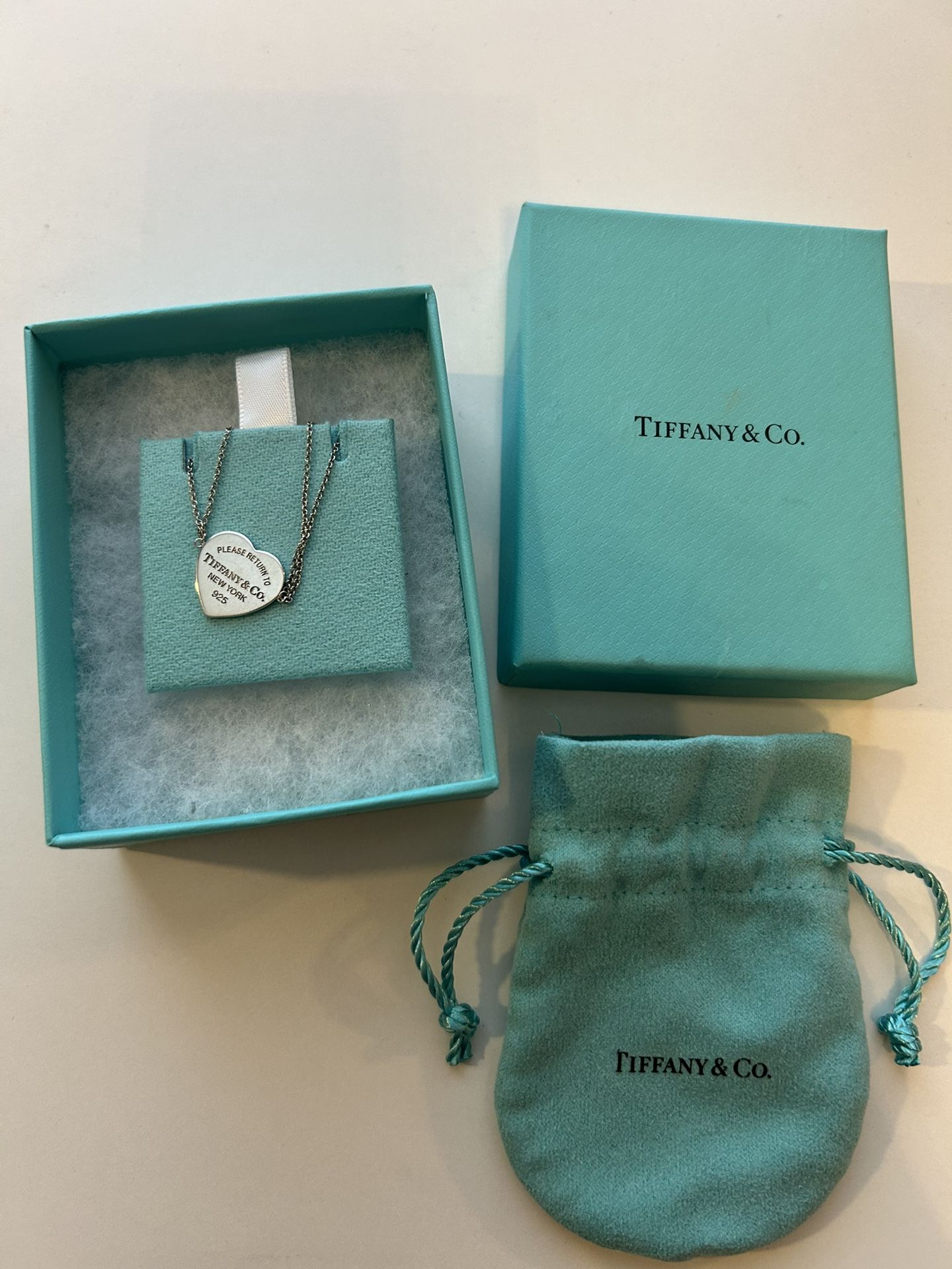 Authentic Tiffany & Co. Heart Bracelet 925
