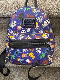 Loungefly Star Wars Chibi Character Mini Backpack