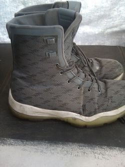 Jordan Future Boots shoes gray waterproof size 9