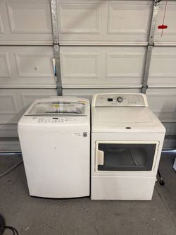 LG Washer and  Electric Dryer