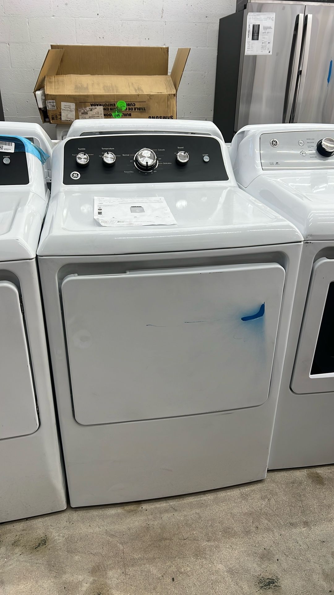 GE Large Vented Gas Dryer