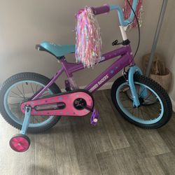 16” Bicycle With Training Wheels 