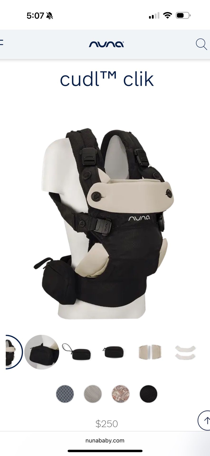 Nuna Baby Carrier