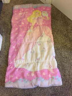 Barbie sleeping bag