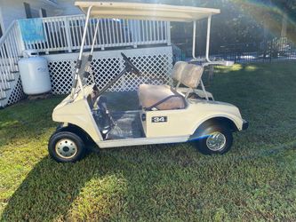 Gas golf cart