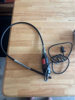 Craftsman variable speed Dremel with extension head