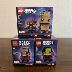 LEGO BRICKHEADZ (41606, 41607, 41626) Star-Lord, Gamora, Rocket, Groot ~Brand New & Sealed~ Firm Price Pickup Only