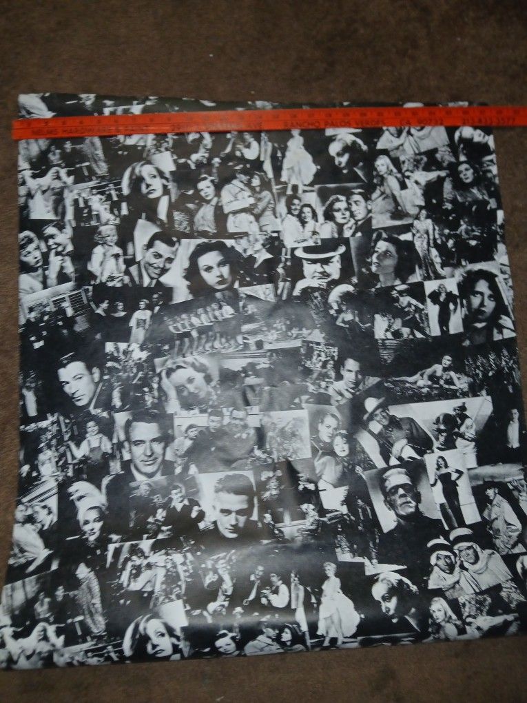 Vintage Wallpaper From 1970s Of 1940s Celebrities