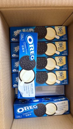 Oreos cheese flavor imported 24 boxes per case
