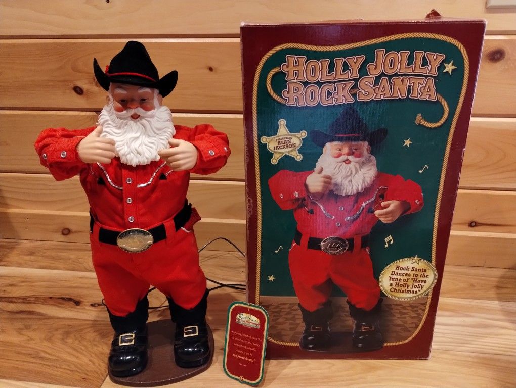 Holly Jolly Rock Santa
