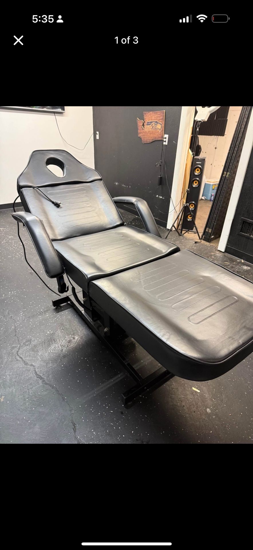 Remote Controlled Tattoo Chair