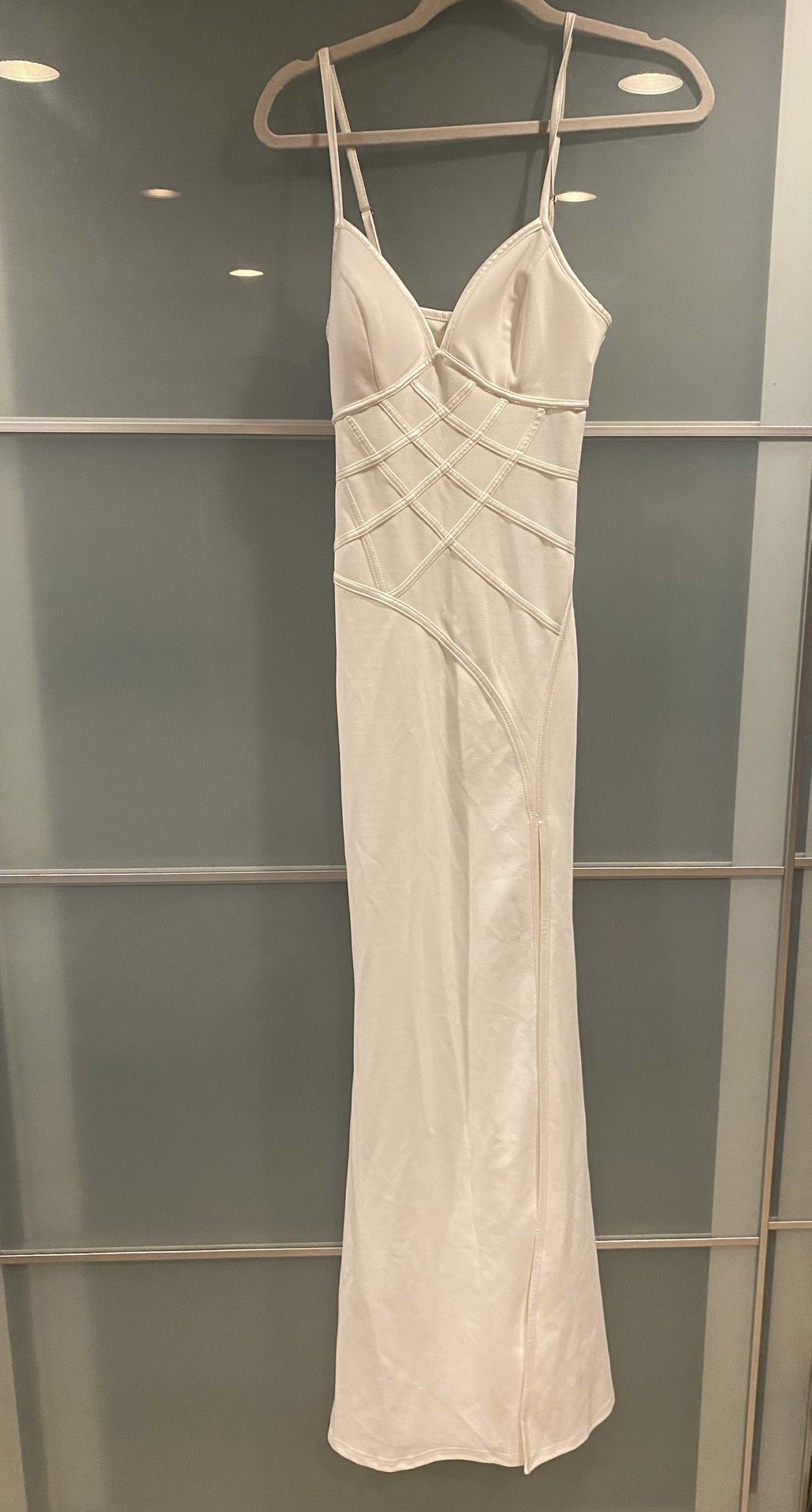 Small White Fashionnova Dress