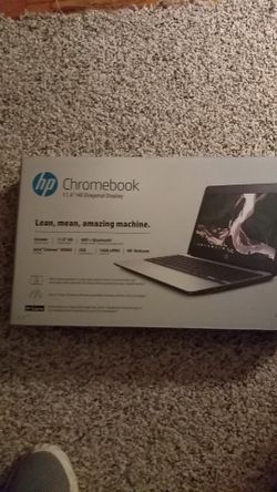 11.6 HP Chromebook brand new in the box