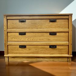 Free Delivery - MCM Craftsmen Style Wide Dresser 