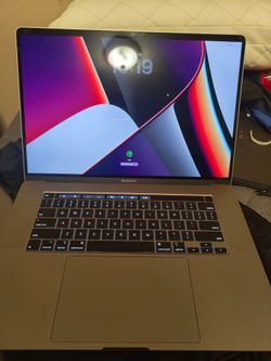 MacBook Pro 2019 16 inch Intel i9-   16 GB ram 1tb SSD