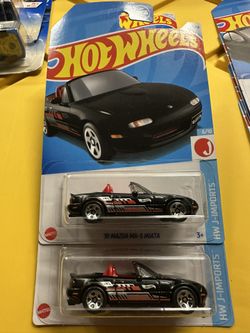 HOT WHEELS 91 Mazda MX-5 Miata (2024 Series) BLACK
