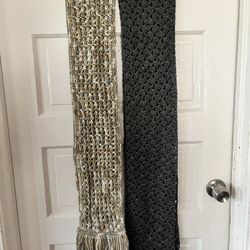 Boho Hand Knit Scarf’s