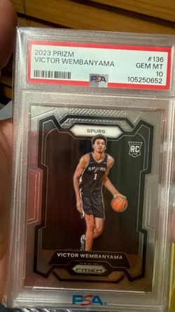 2023 Prizm Victor Wembanyama RC PSA 10 #136