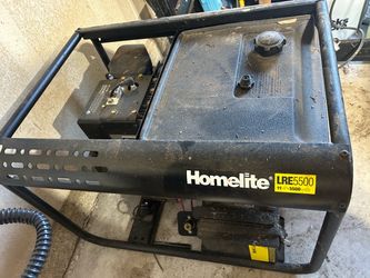Homelite LRE 5500 home generator