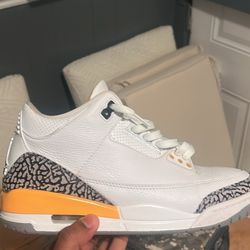 Jordan 3 Laser Orange
