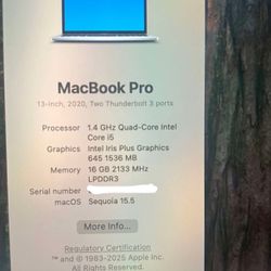MacBook Pro… Details In The Pictures 