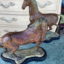 Metal Horse Statues