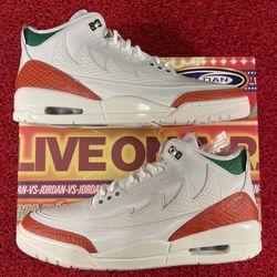 Size 12 - Nike Men's Air Jordan 3 Retro MEX 'El Vuelo' Shoes IO1752-100