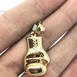 Boxing Glove Solid Gold 10k New