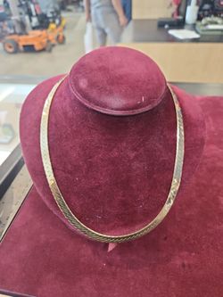 Serpentine necklace 2272