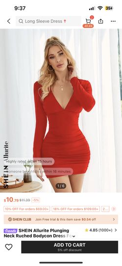 Red SHEIN Dress