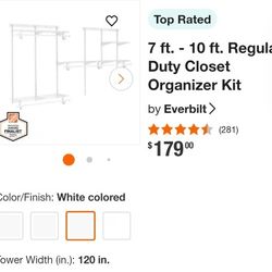 Closet Organizer *New In Box*