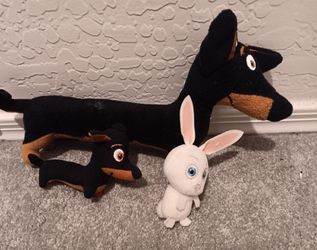 The secret life of pets snowball bunny stuff animal toys plush