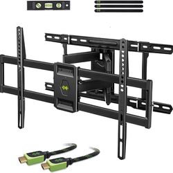 XML006-24K-1 Full Motion TV Wall Mount  42″-80″ Flat Screen LED LCD 4K TV