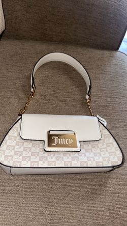 Juicy Couture white shoulder bag