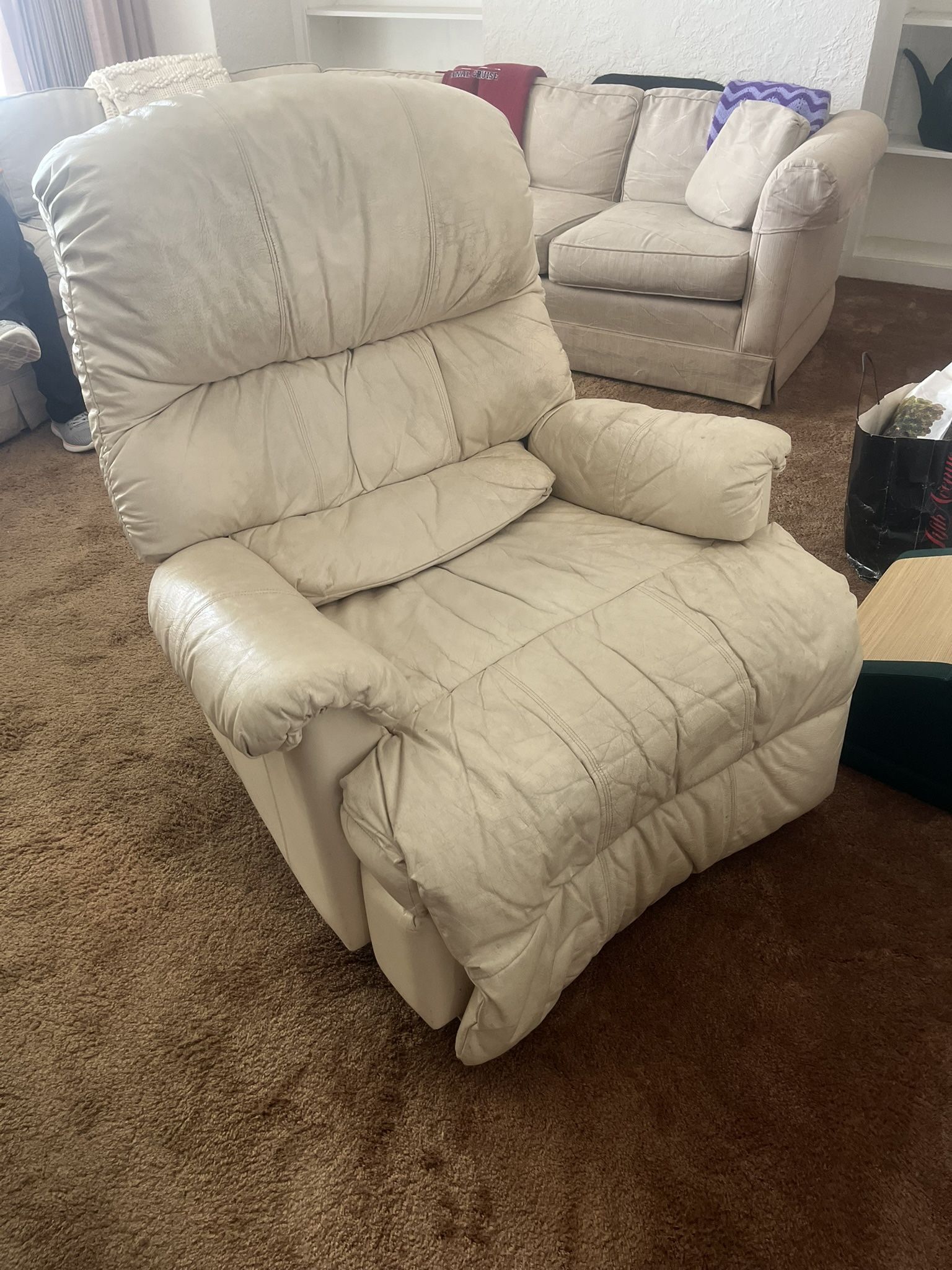Leather Recliner Chair