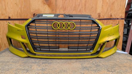2017-2018-2019-2020 AUDI A3 FRONT BUMPER OEM USED #10254