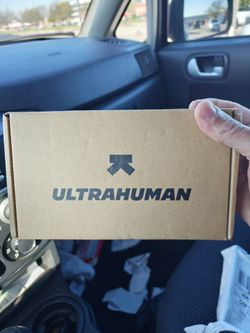 Ultrahuman Ring – Raw Titanium- Size 10 -Sealed Box Sir
