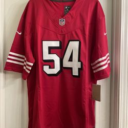 San Francisco 49ers Fred Warner Vapor FUSE Limited Jersey Men’s XL