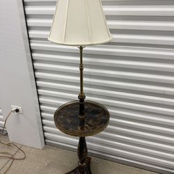 20th Century VTG Chinoiserie Table Floor Lamp Circa 1950's-FCFS