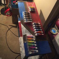 21 Bottles Of Unopened Artist Paint