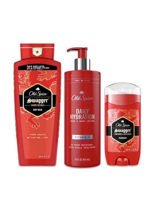 Old Spice Swagger Body Care Set, New