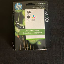 HP Printer Ink 65 New Sealed 