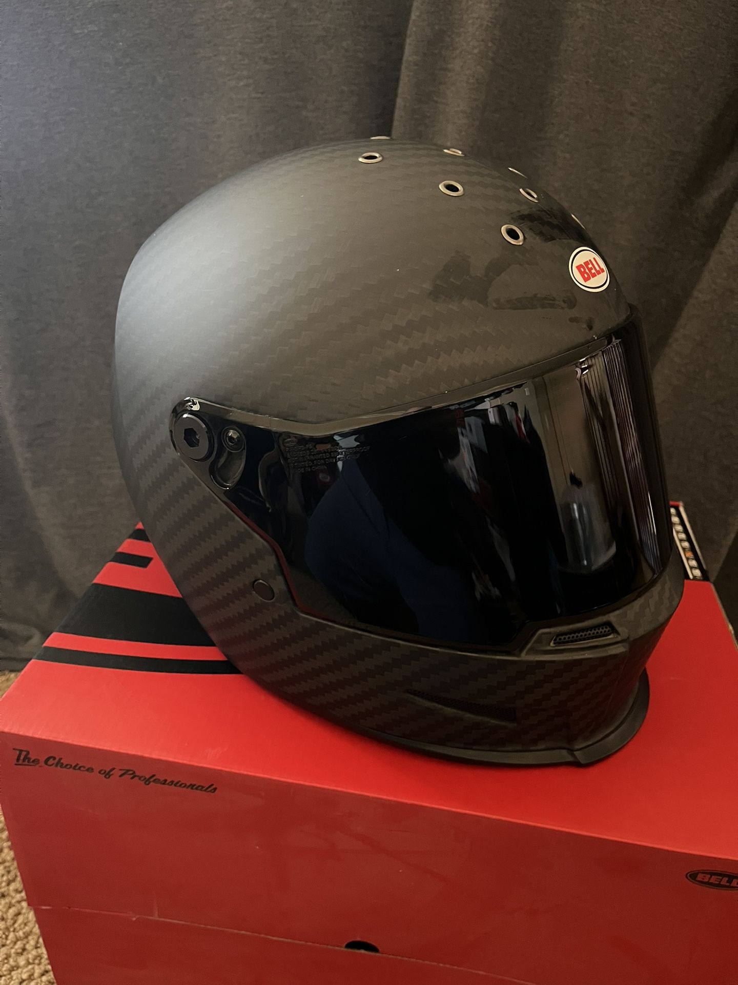 Bell Eliminator Carbon Helmet MD + 2 Shields