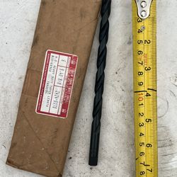 New York 9.40mm. HS Heavy Duty Taper Length Drills(6 Pcs)