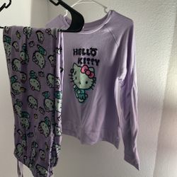 Hello Kitty Zombie Pajama Set